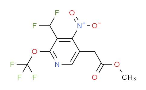 AM145618 | 1806757-11-8 | Methyl 3-(difluoromethyl)-4-nitro-2-(trifluoromethoxy)pyridine-5-acetate