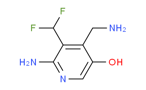 2-Amino-4-(aminomethyl)-3-(difluoromethyl)-5-hydroxypyridine