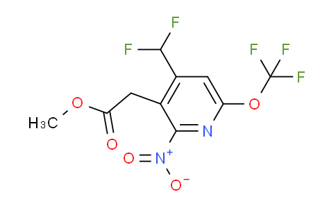 AM145623 | 1805300-34-8 | Methyl 4-(difluoromethyl)-2-nitro-6-(trifluoromethoxy)pyridine-3-acetate