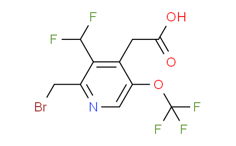 AM145626 | 1804369-35-4 | 2-(Bromomethyl)-3-(difluoromethyl)-5-(trifluoromethoxy)pyridine-4-acetic acid