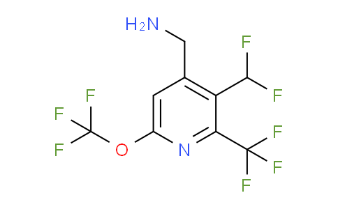 AM145627 | 1804850-80-3 | 4-(Aminomethyl)-3-(difluoromethyl)-6-(trifluoromethoxy)-2-(trifluoromethyl)pyridine