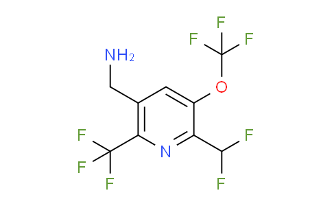 AM145631 | 1804440-75-2 | 5-(Aminomethyl)-2-(difluoromethyl)-3-(trifluoromethoxy)-6-(trifluoromethyl)pyridine