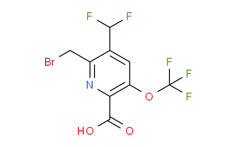 AM145636 | 1804625-00-0 | 2-(Bromomethyl)-3-(difluoromethyl)-5-(trifluoromethoxy)pyridine-6-carboxylic acid