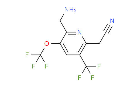 AM145638 | 1803990-65-9 | 2-(Aminomethyl)-3-(trifluoromethoxy)-5-(trifluoromethyl)pyridine-6-acetonitrile