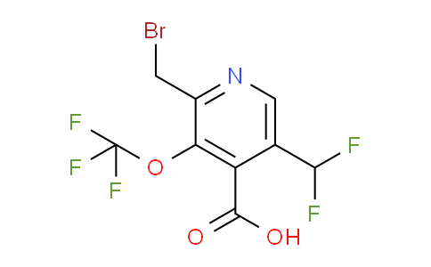 AM145643 | 1805302-30-0 | 2-(Bromomethyl)-5-(difluoromethyl)-3-(trifluoromethoxy)pyridine-4-carboxylic acid