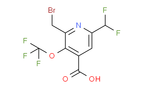 AM145647 | 1805144-45-9 | 2-(Bromomethyl)-6-(difluoromethyl)-3-(trifluoromethoxy)pyridine-4-carboxylic acid