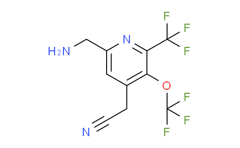 AM145648 | 1806065-09-7 | 6-(Aminomethyl)-3-(trifluoromethoxy)-2-(trifluoromethyl)pyridine-4-acetonitrile
