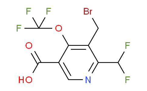 AM145650 | 1805235-34-0 | 3-(Bromomethyl)-2-(difluoromethyl)-4-(trifluoromethoxy)pyridine-5-carboxylic acid
