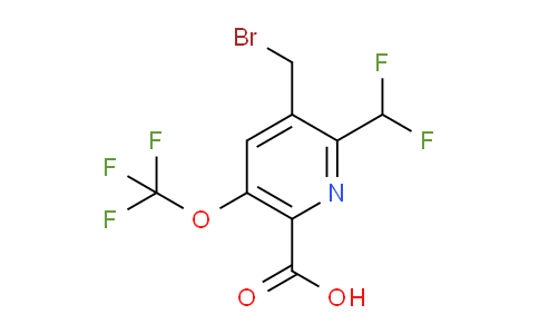 AM145651 | 1806765-12-7 | 3-(Bromomethyl)-2-(difluoromethyl)-5-(trifluoromethoxy)pyridine-6-carboxylic acid