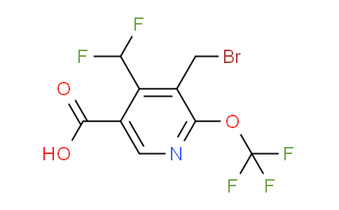 AM145654 | 1806782-99-9 | 3-(Bromomethyl)-4-(difluoromethyl)-2-(trifluoromethoxy)pyridine-5-carboxylic acid