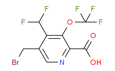 AM145656 | 1806765-17-2 | 5-(Bromomethyl)-4-(difluoromethyl)-3-(trifluoromethoxy)pyridine-2-carboxylic acid