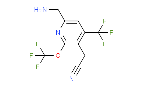AM145659 | 1805301-74-9 | 6-(Aminomethyl)-2-(trifluoromethoxy)-4-(trifluoromethyl)pyridine-3-acetonitrile