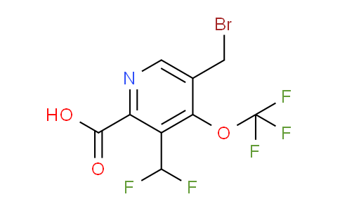 AM145661 | 1805144-52-8 | 5-(Bromomethyl)-3-(difluoromethyl)-4-(trifluoromethoxy)pyridine-2-carboxylic acid