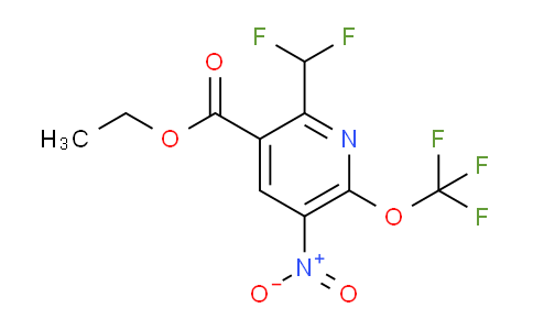 AM145664 | 1806049-67-1 | Ethyl 2-(difluoromethyl)-5-nitro-6-(trifluoromethoxy)pyridine-3-carboxylate