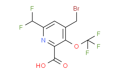 AM145666 | 1804752-76-8 | 4-(Bromomethyl)-6-(difluoromethyl)-3-(trifluoromethoxy)pyridine-2-carboxylic acid