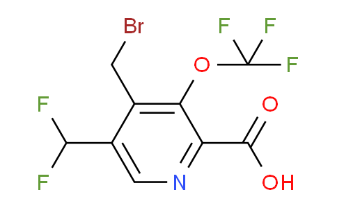AM145669 | 1806765-34-3 | 4-(Bromomethyl)-5-(difluoromethyl)-3-(trifluoromethoxy)pyridine-2-carboxylic acid