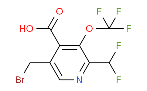 AM145671 | 1805235-47-5 | 5-(Bromomethyl)-2-(difluoromethyl)-3-(trifluoromethoxy)pyridine-4-carboxylic acid