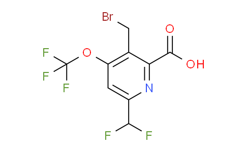 AM145672 | 1805305-72-9 | 3-(Bromomethyl)-6-(difluoromethyl)-4-(trifluoromethoxy)pyridine-2-carboxylic acid