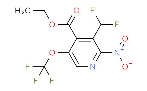 AM145674 | 1805085-99-7 | Ethyl 3-(difluoromethyl)-2-nitro-5-(trifluoromethoxy)pyridine-4-carboxylate