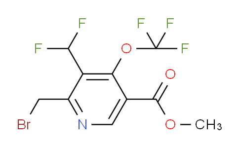 AM145675 | 1806778-51-7 | Methyl 2-(bromomethyl)-3-(difluoromethyl)-4-(trifluoromethoxy)pyridine-5-carboxylate