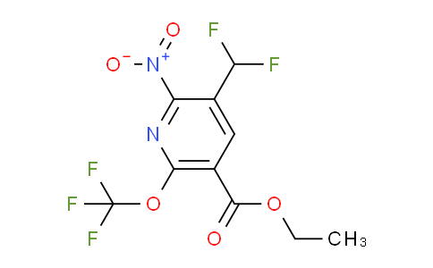 AM145676 | 1805158-78-4 | Ethyl 3-(difluoromethyl)-2-nitro-6-(trifluoromethoxy)pyridine-5-carboxylate