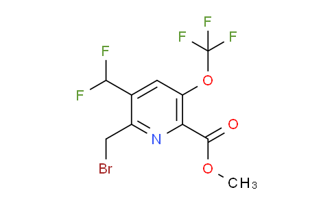 AM145680 | 1804877-60-8 | Methyl 2-(bromomethyl)-3-(difluoromethyl)-5-(trifluoromethoxy)pyridine-6-carboxylate