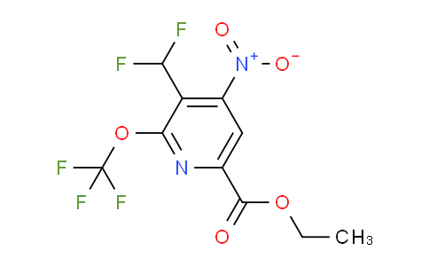 AM145682 | 1804709-49-6 | Ethyl 3-(difluoromethyl)-4-nitro-2-(trifluoromethoxy)pyridine-6-carboxylate