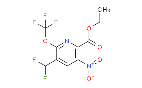 AM145686 | 1806779-49-6 | Ethyl 3-(difluoromethyl)-5-nitro-2-(trifluoromethoxy)pyridine-6-carboxylate