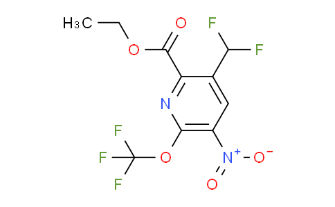 AM145687 | 1805159-00-5 | Ethyl 3-(difluoromethyl)-5-nitro-6-(trifluoromethoxy)pyridine-2-carboxylate