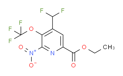 AM145690 | 1806765-58-1 | Ethyl 4-(difluoromethyl)-2-nitro-3-(trifluoromethoxy)pyridine-6-carboxylate