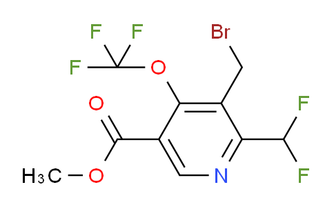 AM145691 | 1806783-17-4 | Methyl 3-(bromomethyl)-2-(difluoromethyl)-4-(trifluoromethoxy)pyridine-5-carboxylate