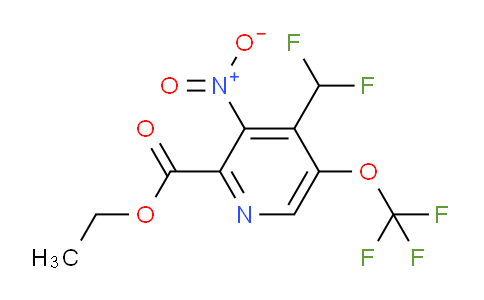 AM145695 | 1805202-99-6 | Ethyl 4-(difluoromethyl)-3-nitro-5-(trifluoromethoxy)pyridine-2-carboxylate