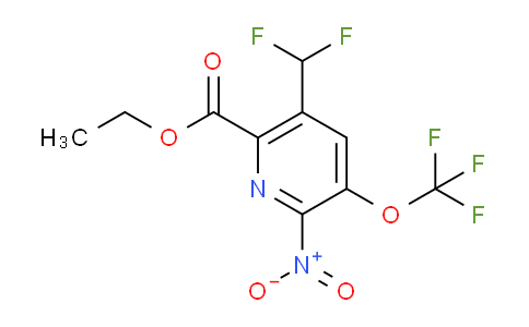 AM145696 | 1806779-74-7 | Ethyl 5-(difluoromethyl)-2-nitro-3-(trifluoromethoxy)pyridine-6-carboxylate