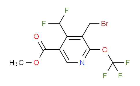 AM145697 | 1805309-98-1 | Methyl 3-(bromomethyl)-4-(difluoromethyl)-2-(trifluoromethoxy)pyridine-5-carboxylate