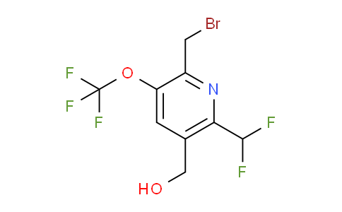 AM145709 | 1804877-04-0 | 2-(Bromomethyl)-6-(difluoromethyl)-3-(trifluoromethoxy)pyridine-5-methanol