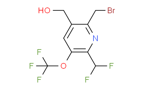 AM145711 | 1806777-62-7 | 2-(Bromomethyl)-6-(difluoromethyl)-5-(trifluoromethoxy)pyridine-3-methanol