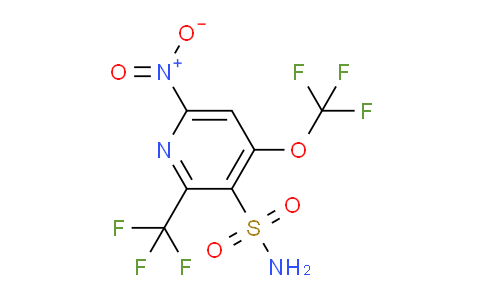 AM145713 | 1804663-28-2 | 6-Nitro-4-(trifluoromethoxy)-2-(trifluoromethyl)pyridine-3-sulfonamide