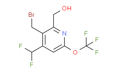 AM145719 | 1805305-98-9 | 3-(Bromomethyl)-4-(difluoromethyl)-6-(trifluoromethoxy)pyridine-2-methanol