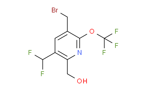 AM145721 | 1805136-87-1 | 3-(Bromomethyl)-5-(difluoromethyl)-2-(trifluoromethoxy)pyridine-6-methanol