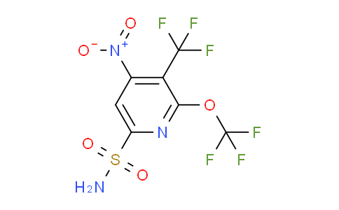 AM145736 | 1804440-33-2 | 4-Nitro-2-(trifluoromethoxy)-3-(trifluoromethyl)pyridine-6-sulfonamide