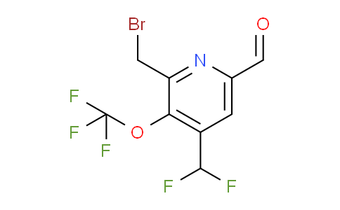 AM145740 | 1805033-11-7 | 2-(Bromomethyl)-4-(difluoromethyl)-3-(trifluoromethoxy)pyridine-6-carboxaldehyde
