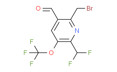 AM145753 | 1804877-30-2 | 2-(Bromomethyl)-6-(difluoromethyl)-5-(trifluoromethoxy)pyridine-3-carboxaldehyde