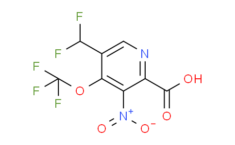 AM145754 | 1806772-18-8 | 5-(Difluoromethyl)-3-nitro-4-(trifluoromethoxy)pyridine-2-carboxylic acid