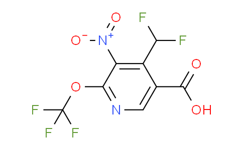 AM145758 | 1805202-68-9 | 4-(Difluoromethyl)-3-nitro-2-(trifluoromethoxy)pyridine-5-carboxylic acid
