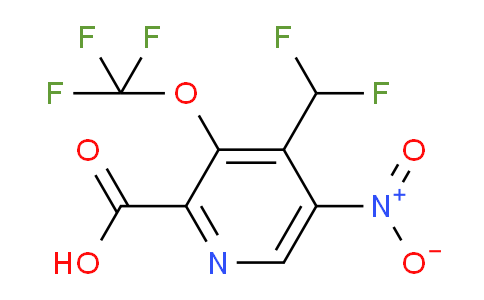 AM145760 | 1805292-51-6 | 4-(Difluoromethyl)-5-nitro-3-(trifluoromethoxy)pyridine-2-carboxylic acid
