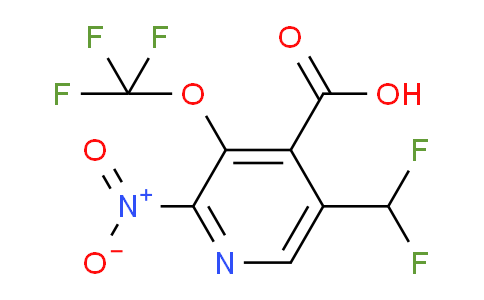 AM145762 | 1805226-76-9 | 5-(Difluoromethyl)-2-nitro-3-(trifluoromethoxy)pyridine-4-carboxylic acid
