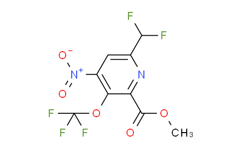 AM145769 | 1806772-35-9 | Methyl 6-(difluoromethyl)-4-nitro-3-(trifluoromethoxy)pyridine-2-carboxylate