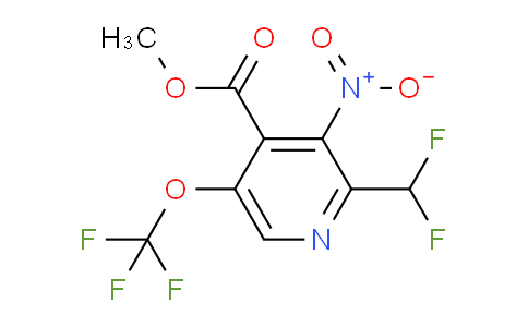 AM145772 | 1805292-62-9 | Methyl 2-(difluoromethyl)-3-nitro-5-(trifluoromethoxy)pyridine-4-carboxylate