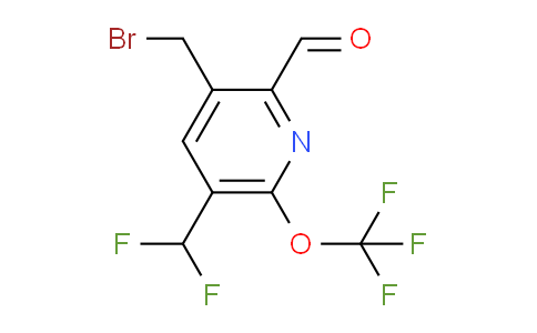 AM145773 | 1806777-99-0 | 3-(Bromomethyl)-5-(difluoromethyl)-6-(trifluoromethoxy)pyridine-2-carboxaldehyde