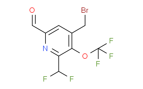 AM145775 | 1804673-85-5 | 4-(Bromomethyl)-2-(difluoromethyl)-3-(trifluoromethoxy)pyridine-6-carboxaldehyde